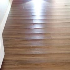Warped Pergo Flooring